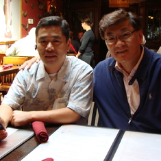 2009년 9월 IHOP 24/7 기도센터 방문, 근처 바베큐식당에서 류인우 목사님과