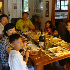 2009년 9월 피터 강 목사님 책출판 기념 저녁식사