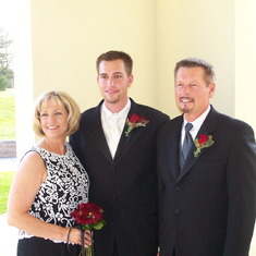 At Phil and Darbi's wedding, April 2006