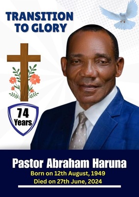 Pastor Abraham Haruna