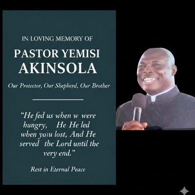 Pastor Oluwayemisi Oluwasina Akinsola