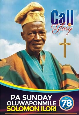 PaSundaySolomonOluponleIloriTributrs ILORI SOLOMON OLUPONLE