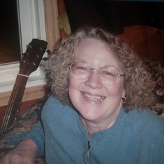 Grandma Pat at Geoff's House in 2000