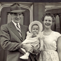 Jack, Jayne and Pat Davis - 1946