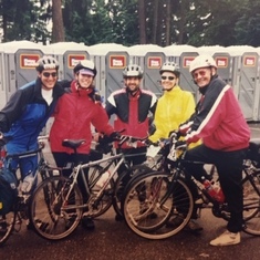 At 64 Pat did the Seattle to Portland bike ride with a group half his age. 200 miles in 2 days!