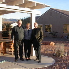 Pat with Virginia and Chuck in Henderson