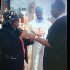 40 years Marriage renewal and Church Blessing 2013