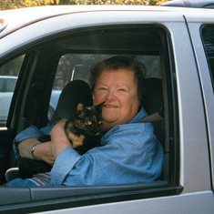 Pat and "Cat" at Yosemite