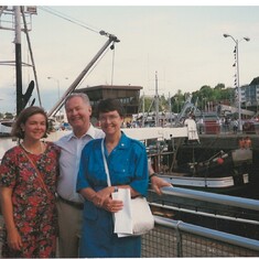 Anne Marie, Bill, and Pat in Seattle, 1995