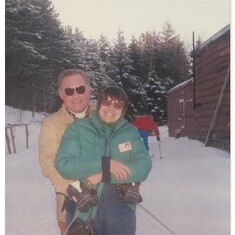 Bill and Pat at Buffalo Ski Club