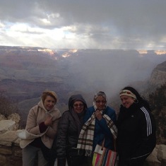 The day we went to the Grand Canyon and experienced the 4 seasons in less than 8 hours 