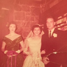Mom's Wedding to Robert Fabiano: 1955