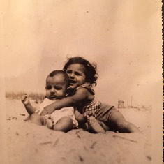1938: Mom and her younger brother, Robert