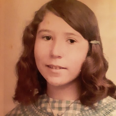 Mama when she was about 12 or 13