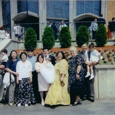 Patricia at Kaitlyn Christening with Chung Liang and Family Nutley NJ 1999 (1)