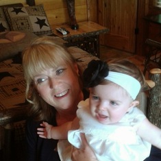 Patricia with her granddaughter Claire