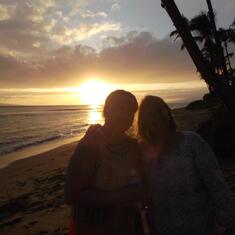 Mom and Rose in Hawaii