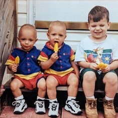 Pat's youngest boys, Gus, Brendan & Luke