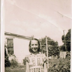 Pat as a girl. Exact date/place unknown.