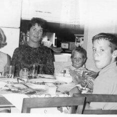 with Kids at Sr. SJOs on way to the Azores 1964