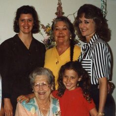 4 generations of Louises 1990