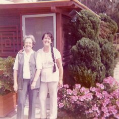 Helen & Pat, May 1973