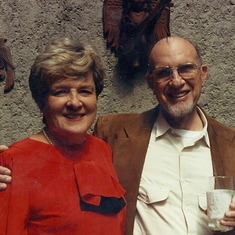 Mom and Mr. Lizardi - fall 1986