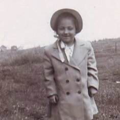 Pat as a young girl.