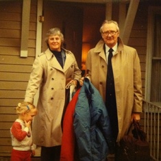 Granny, Grandpa and Lauren