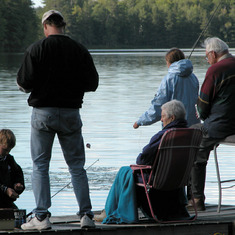 fishing at Turner Lake