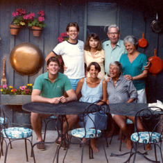 Pat with Johnson family