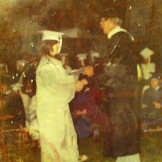 Graduating High School 1979