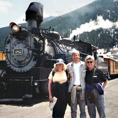 Patty, Gene and Billie on Colorado adventure
