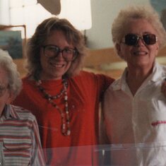 Patty with her grand-mother Marian and mother Betty