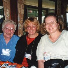 Patty with mother Betty and sister Kathy in China