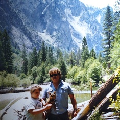 Camping trip to Yosemite. 