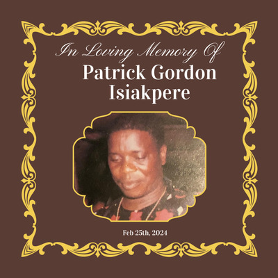 Patrick Gordon Isiakpere
