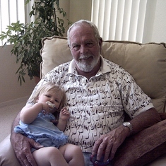 Grandpop and Destiney in AZ.