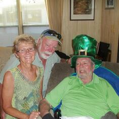 Linda,Mike Patrick on his last birthday