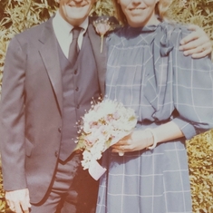 Wedding day. 1984