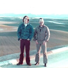 Hwy 5 w/Dad early 70's

Pat w/Dad early 70's