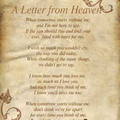 Letter from heaven
