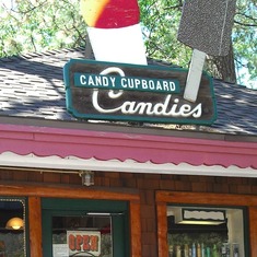 Candy Cupboard, Idyllwild. Established 30 years ago by Mckee family.