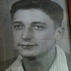 Dad's passport picture (1948)
