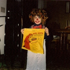 Halloween, late 1980's.