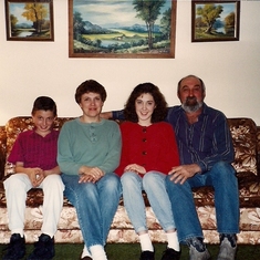 Family photo, early 1990's.