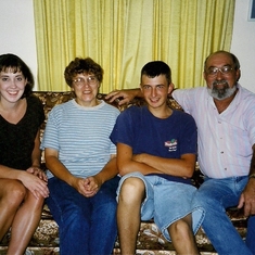 Family photo, late 1990's.