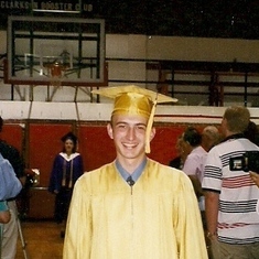 High school graduation, Clarkson High School, Class of 1999.
