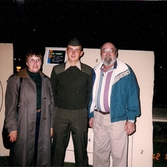 Visitation Day, Paul's graduation, 1999. Marine Corps Recruit Depot San Diego.