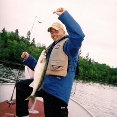 Canadian fishing trip, 2002